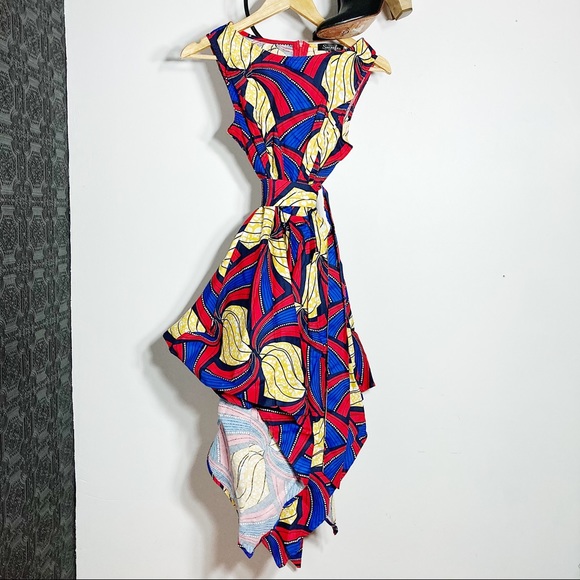 NWT Cotton Print Dress - Picture 1 of 9